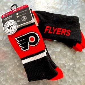 Philly Flyers 47 Brand Socks